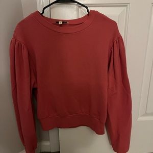 Pink crewneck// size small